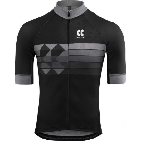 Kalas Motion Z Fietsshirt Heren Zwart/Grijs Maat 5/XL