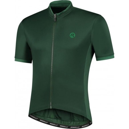 Rogelli Essential Korte Mouwen - Leger Groen - Mannen - Maat M