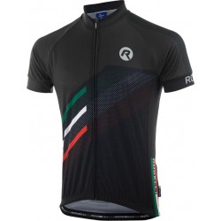 Rogelli Fietsshirt - Maat L  - Mannen - zwart/rood/groen