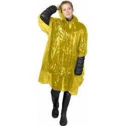 10x wegwerp regenponcho geel - poncho