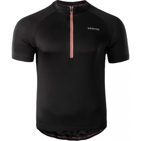 Radvik Fietsshirt - Maat XL  - Mannen - zwart/rood