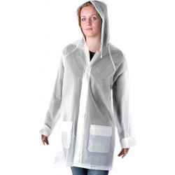 Regenjack - Poncho - Transparant - One Size