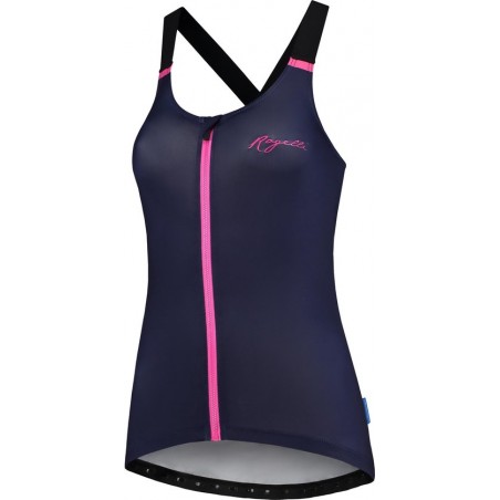 Rogelli Tanktop Twist - Dames - Blauw/Roze - Maat M