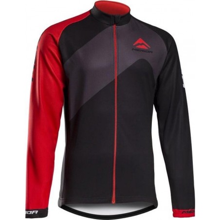 Merida Fietsshirt Lang zwart/rood XL