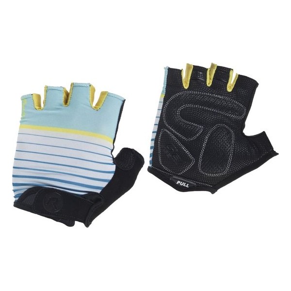 Rogelli Ds Wielerhandschoen Impress Turquoise/Geel S