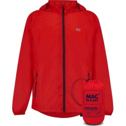 Mac in a Sac Origin 2 Regenjas Unisex - Rood - Maat XL