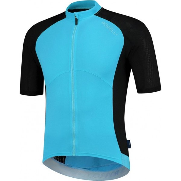 Rogelli Fietsshirt - Maat XXXL  - Mannen - licht blauw/zwart