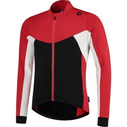 Rogelli Wielershirt LM Recco2.0 Zw/Rood/Wit 116-128