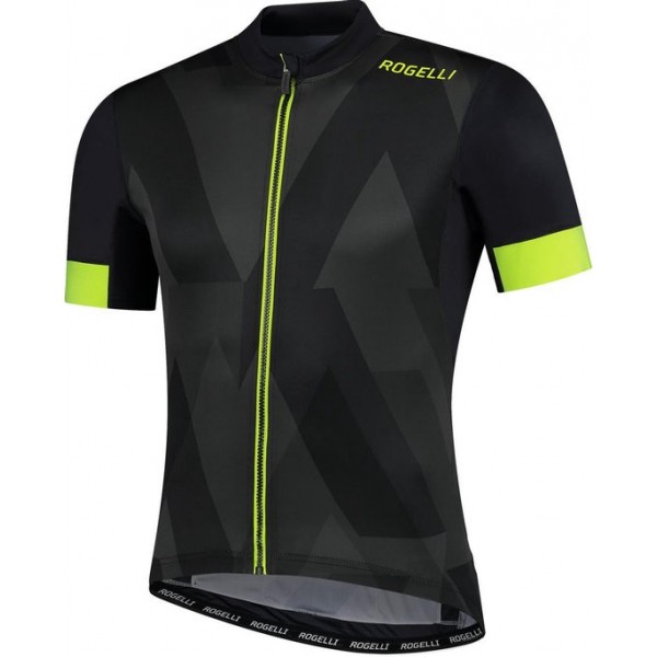 Rogelli Wielershirt KM Brisk Grijs/Fluor S