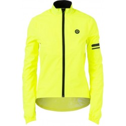 AGU Essential Regenjas Fietsjack Dames - Fluo Yellow - Maat M