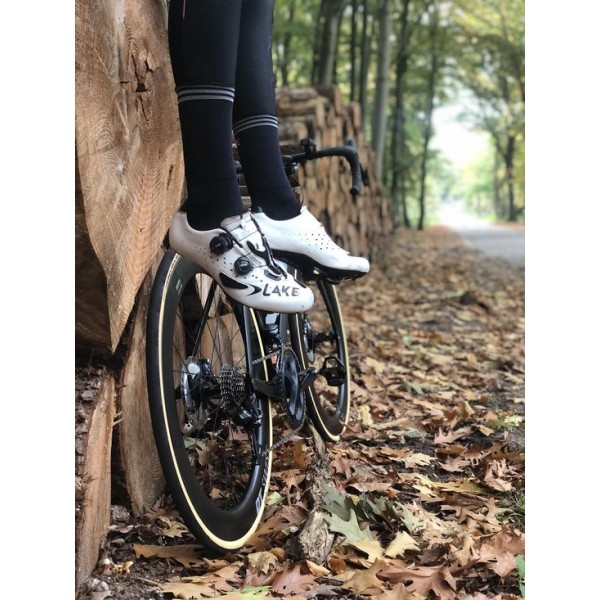 SOCKELOEN x RIDESAFE.CC REFLECTERENDE FIETSSOKKEN ZWART SPORT