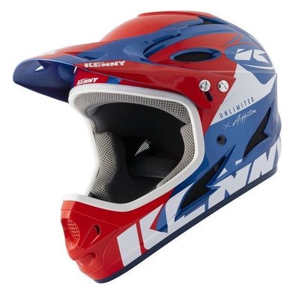 Kenny Downhill helm blue red blue BMX helm - Maat: S