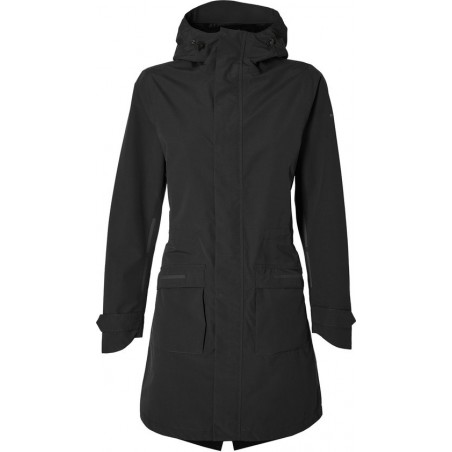 Basil Mosse Dames Parka - Jet Black - Maat S