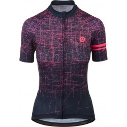 AGU Fietsshirt Pulse - Dames - Maat S - Blauw