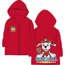 Paw Patrol - regenjas - Marshall - rood - maat 122/128