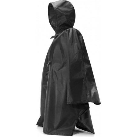 Reisenthel Mini Maxi Poncho RegenPoncho - Opvouwbaar - Zwart