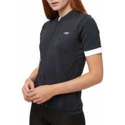 Inq Rail Fietsshirt / Wielershirt Korte Mouw Zwart Dames