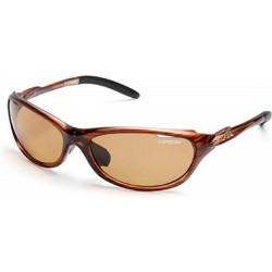 Sportbril / Zonnebril TIFOSI Strada Wood T-VP360, Brown Polarized Fototec (meekleurende) lenzen, Pasvorm XS / S