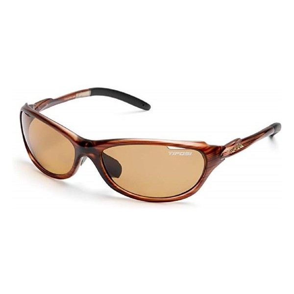 Sportbril / Zonnebril TIFOSI Strada Wood T-VP360, Brown Polarized Fototec (meekleurende) lenzen, Pasvorm XS / S