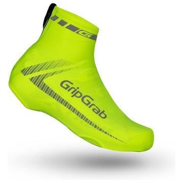 GripGrab RaceAero Hi-Vis Lightweight Lycra Overschoenen Unisex - One Size