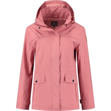 MGO Lotte - Lichtgewicht damesjas - Waterdicht - Winddicht - Roze - Maat XL