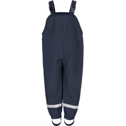 Playshoes - Softshell broek met bretels voor kinderen - Donkerblauw - maat 128cm