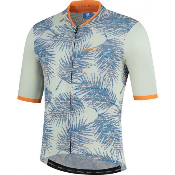 Rogelli Wielershirt KM Nature Heren - Zand/Oranje - Maat L