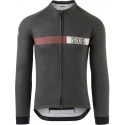 AGU Merino Fietsshirt Lange Mouwen Six6 Heren - Zwart - XL