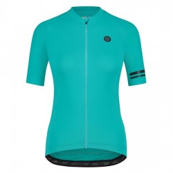 AGU Solid Fietsshirt Trend Dames Fietsshirt - Maat M - Groen