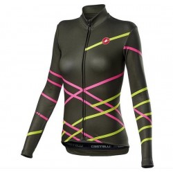 Castelli Diagonal Jersey FZ Women S Groen