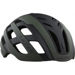 Lazer Century - Fietshelm + LED - M (55-59 cm) -Matte Black - Dark Green