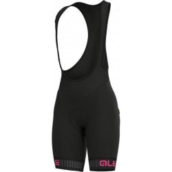 ALE Lady Bibshorts Traguardo Black Pink M