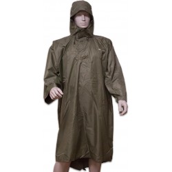 LOWLAND OUTDOOR® Wandelponcho - 100% waterdicht (10.000mm) - ademend (8.000g/M²) PFAS vrij!