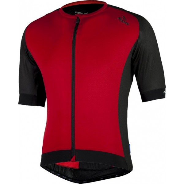 Rogelli Ponza 2.0 Fietsshirt - Heren - Maat M - Korte mouwen - Zwart/Rood