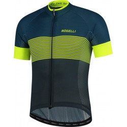 Rogelli Boost - Blauw/Fluor-Geel - Mannen - Maat 2XL