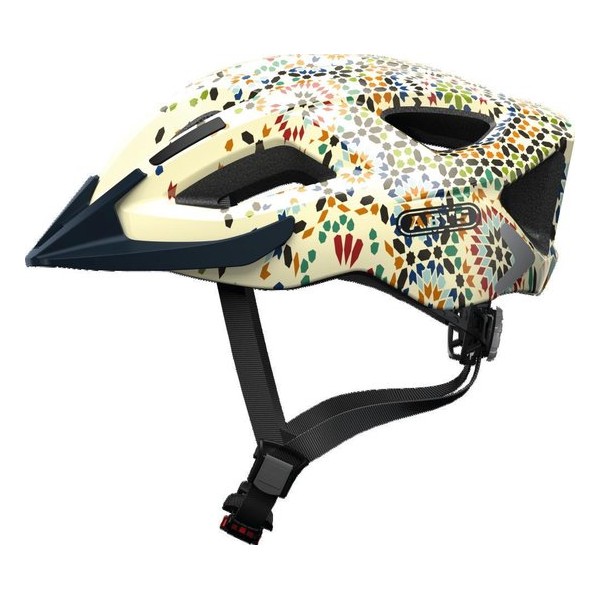 Abus Aduro 2.0 Fietshelm - Maat  S (51-55 cm) - cream flower