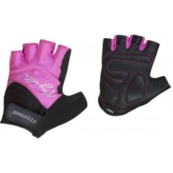 Rogelli Dolce Fietshandschoenen - Dames - Maat M - Zwart/Roze