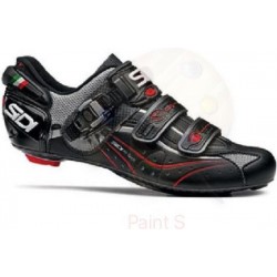 Sidi Genius 6.6 Fietsschoenen Carbon Steel Zwart - Maat 41