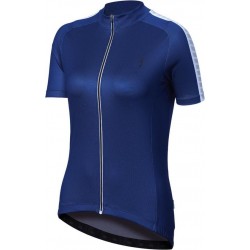 BBB Cycling Donna Fietsshirt Korte Mouwen Dames Marine Blauw - Maat M - BBW-411