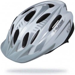 Fietshelm met visor wit zilver- Limar Superlight 540 White Silver - Maat L (57-61cm) - 270 g