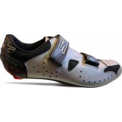 Sidi Scarpe Dynamic 3 - Racefietsschoenen - Zwart/Zilver - Maat 42