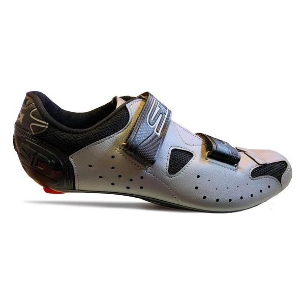 Sidi Scarpe Dynamic 3 - Racefietsschoenen - Zwart/Zilver - Maat 42