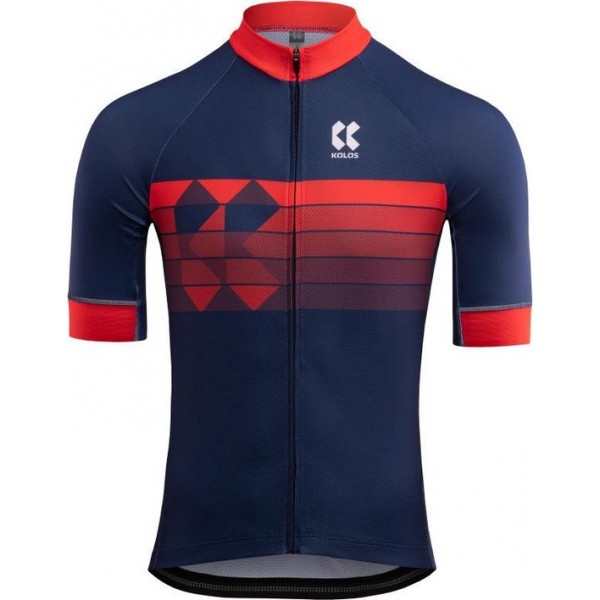 Kalas Motion Z Fietsshirt Heren Navy/Rood Maat 3/M