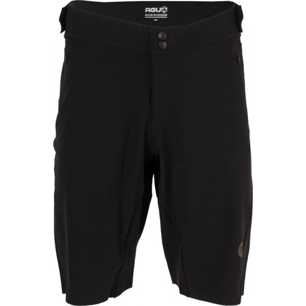 AGU Lightweight Short Mtb Heren Fietsbroek - Maat XXXL - Zwart