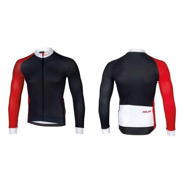 XLC - Fietsshirt Race Lange Mouw - Blauw/Rood - maat M