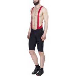 Castelli Premio Bib Shorts Heren rood/zwart Maat L