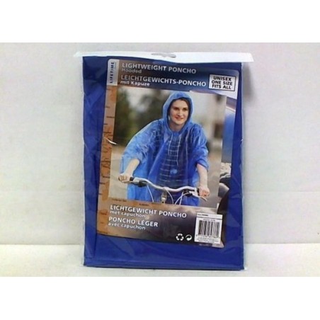 Lifetime Poncho Lightweight - Blauw - One size