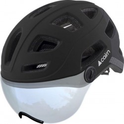 Cairn - Quartz vizor - Black - Fiets-/skatehelm - maat 52-58