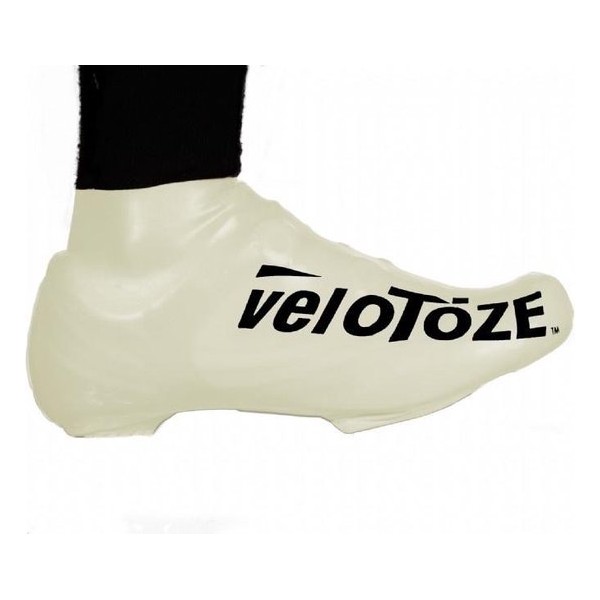 Velotoze Overschoenen Road 2.0 Laag Rubber Wit Maat L/xl