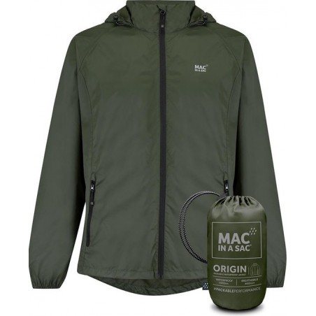 Mac in a Sac Origin 2 Regenjas Unisex - Khaki - Maat M